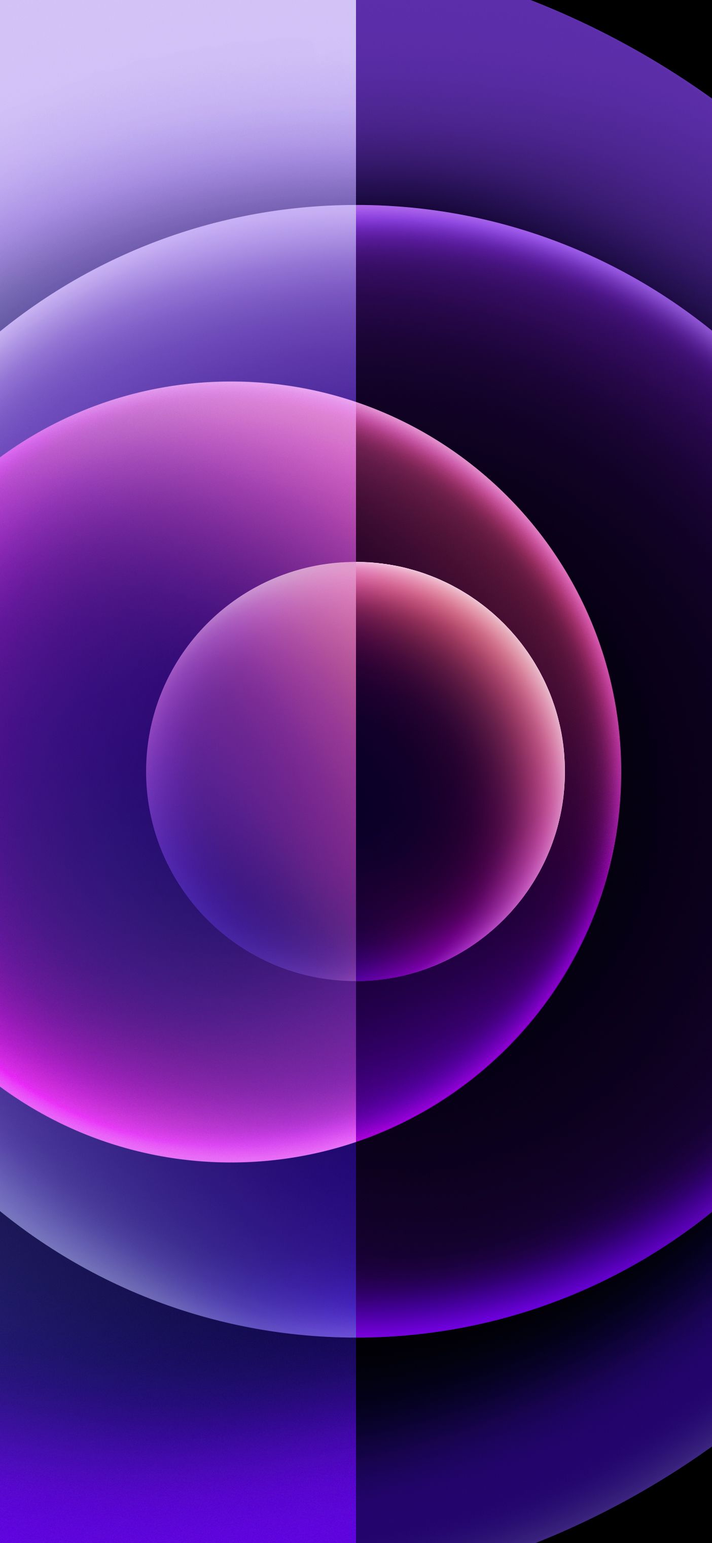 Iphone orbs purple dual
