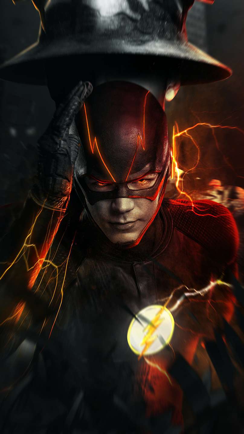 The flash iphone wallpaper
