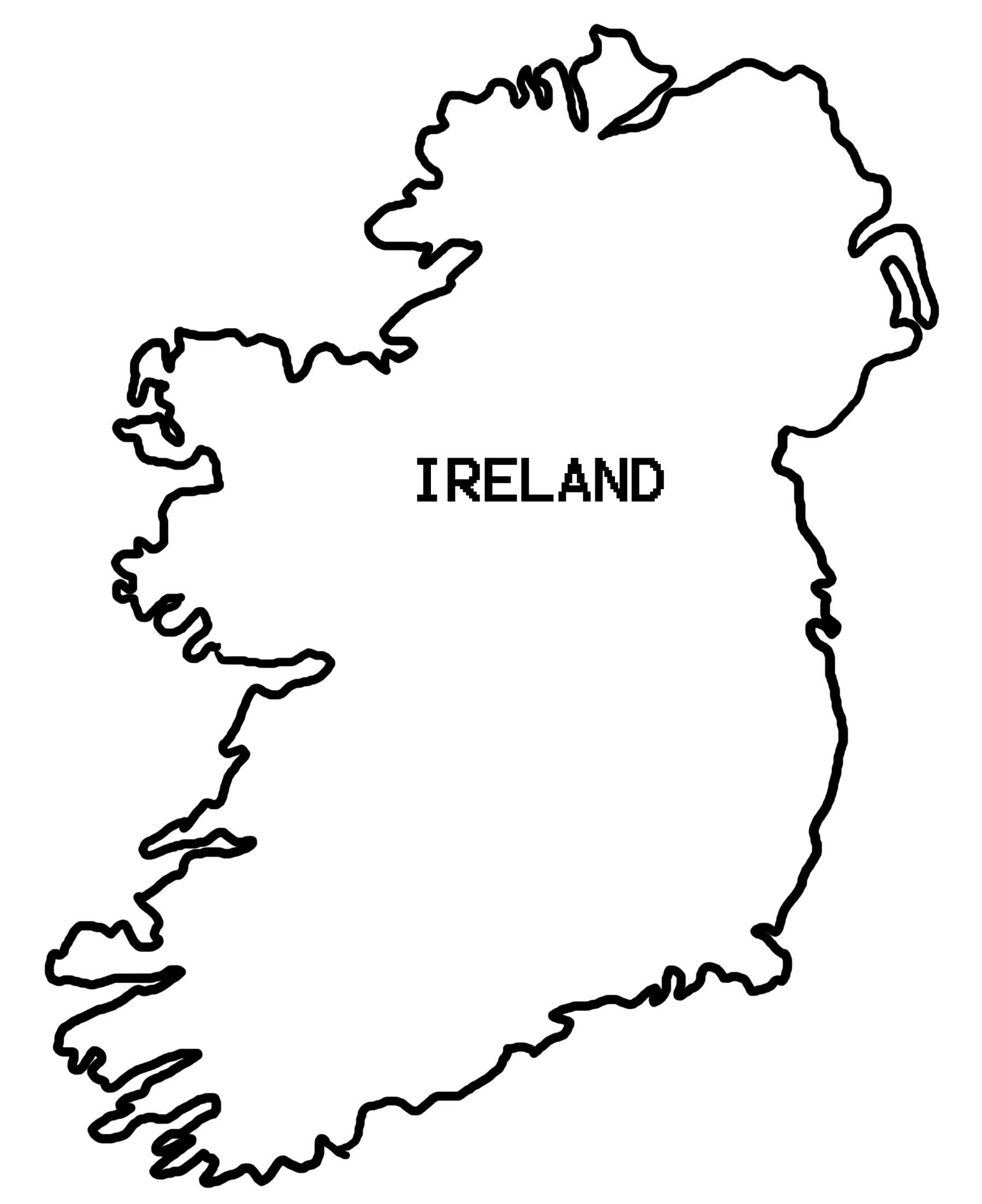 Irish coloring pages