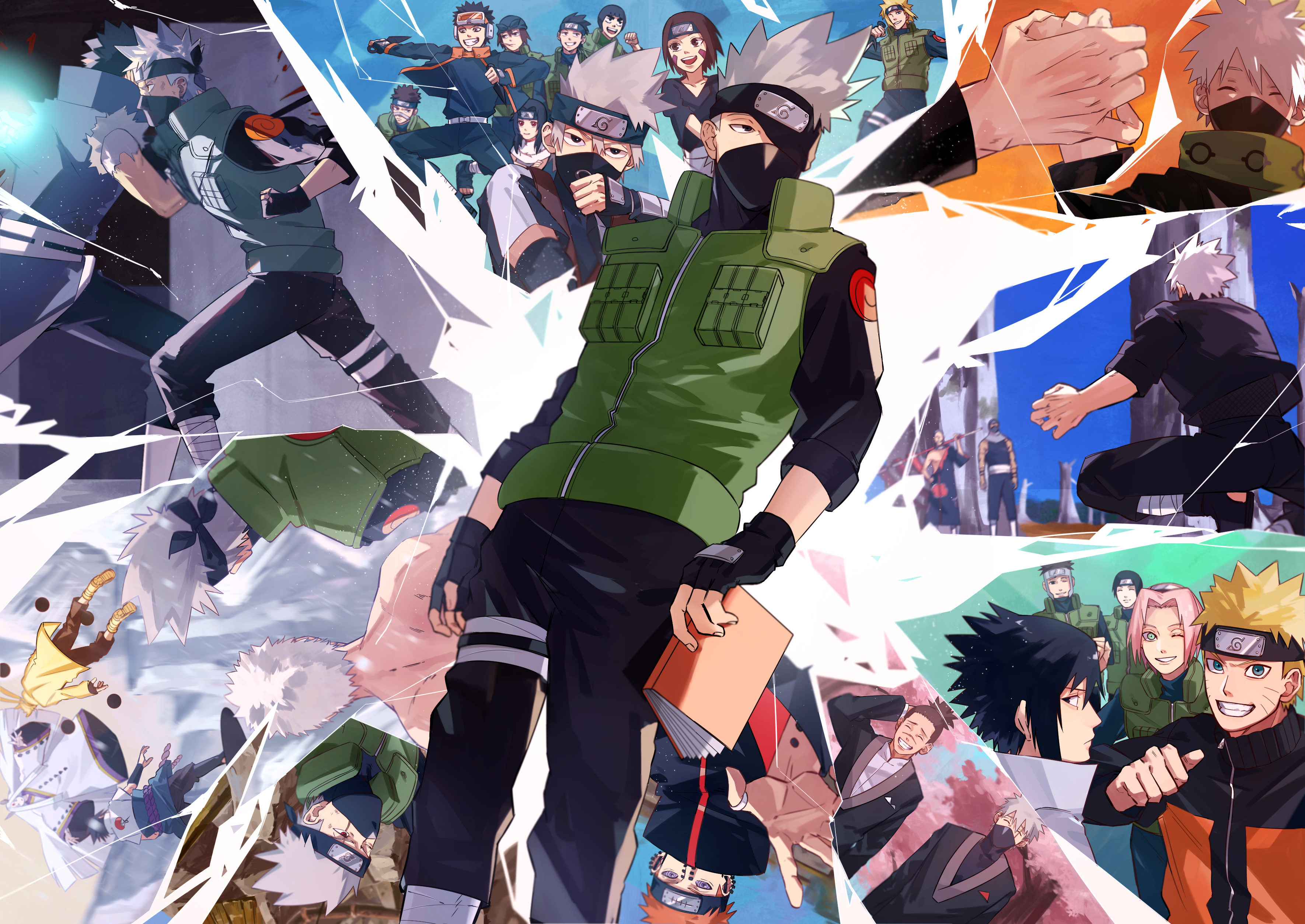 Wallpaper : illustration, anime, Naruto Shippuuden, comics, Person,  romance, Umino Iruka, ART, woman, image, screenshot 2126x5800 - JT42 -  109619 - HD Wallpapers - WallHere