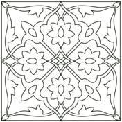 Islamic art coloring pages free coloring pages