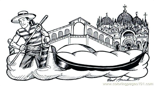 Inspired image of italy coloring pages