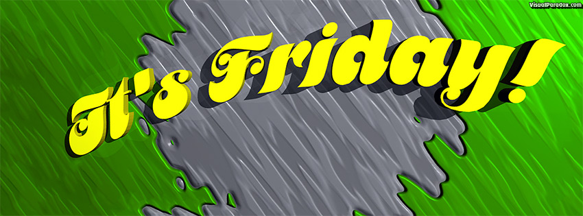 Visual paradox free d facebook cover its friday x size wallpaper