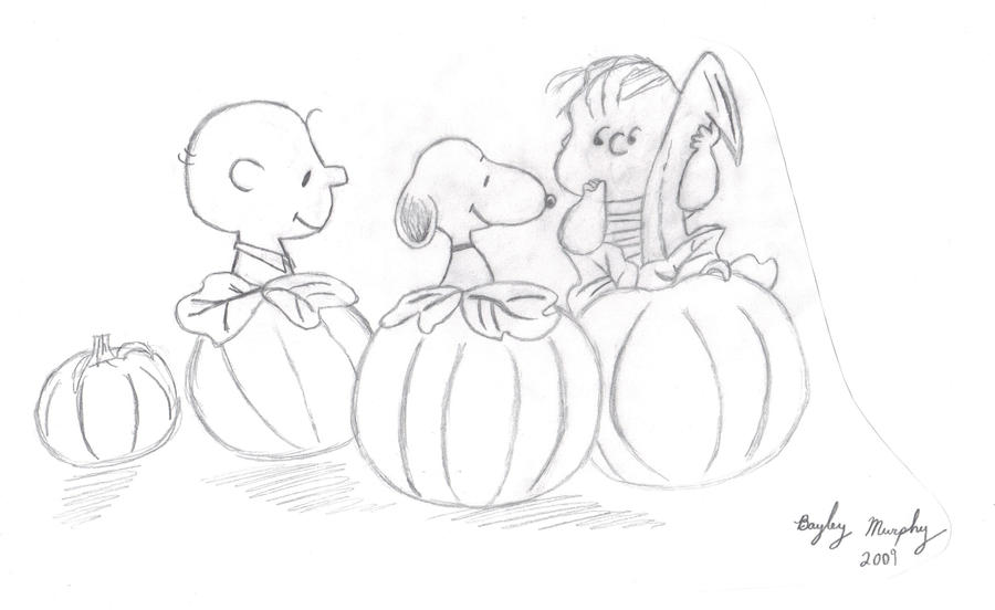 Its the great pumpkin charlie brown by anoriginalbayley on