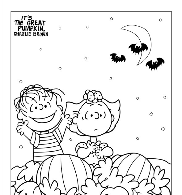 Cindy derosier my creative life coloring linus and sally awaiting the great pumpkin