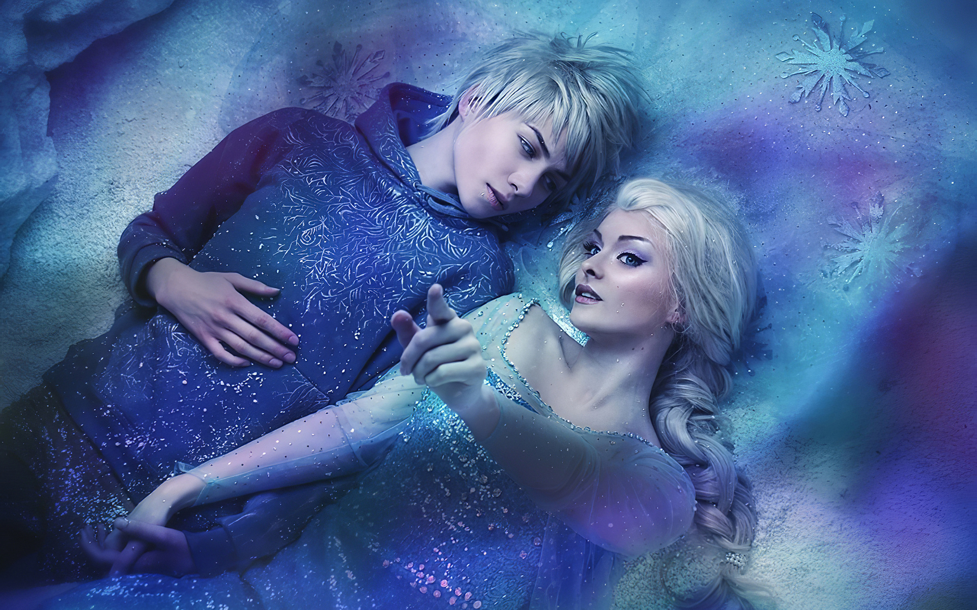 X elsa and jack frost p resolution hd k wallpapers images backgrounds photos and pictures