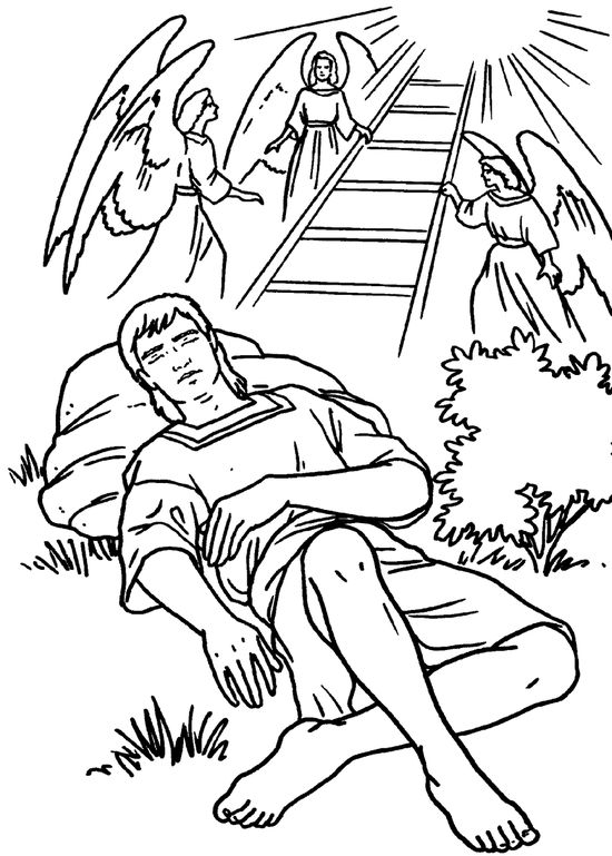 Jacobs ladder coloring pages ideas jacobs ladder coloring pages sunday school coloring pages