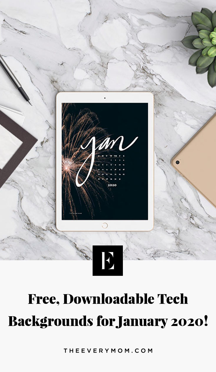 Free downloadable tech backgrounds for january the everymom