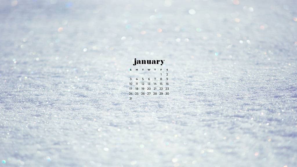January calendar wallpapers â free designs to choose from