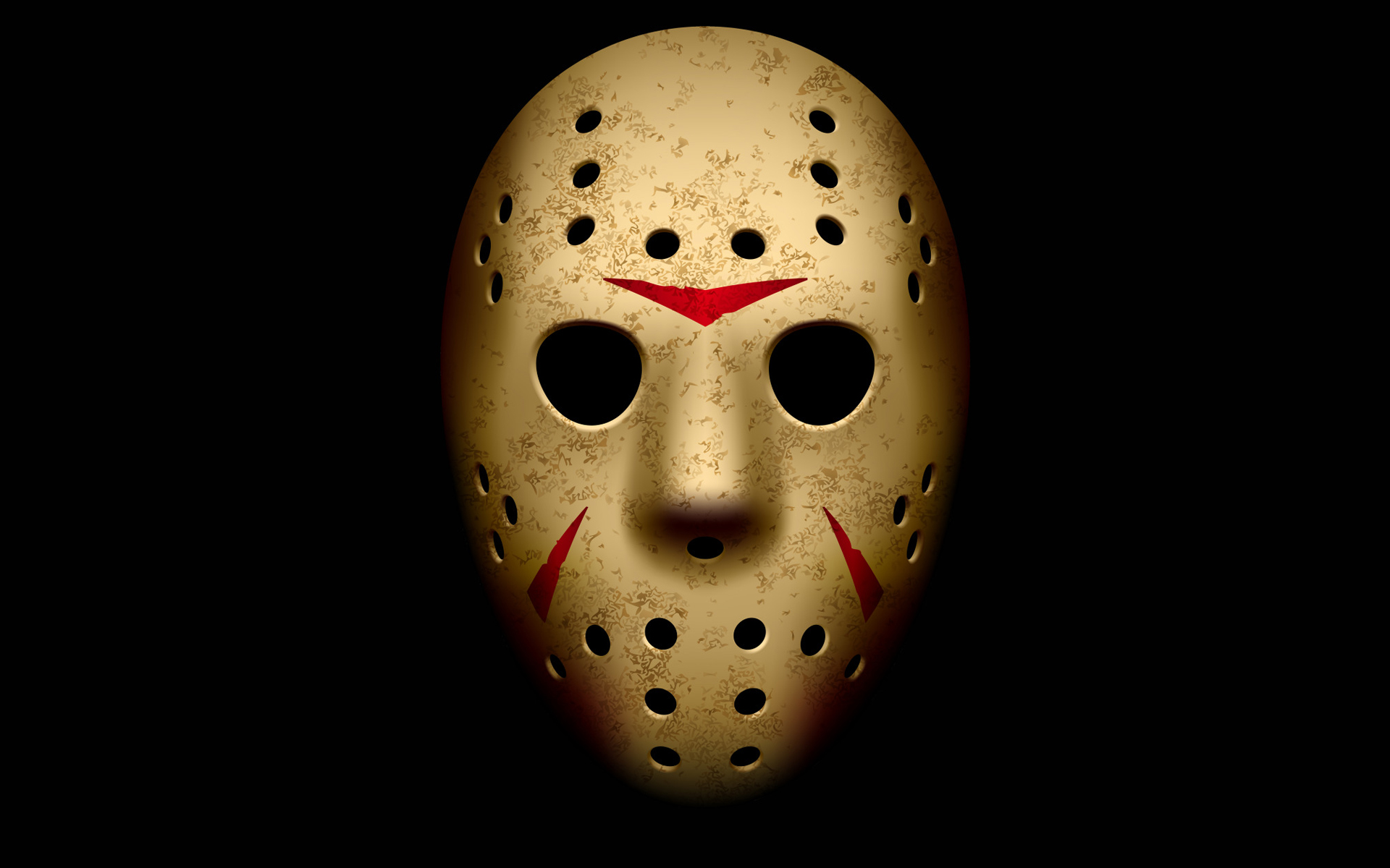 Wallpaper jason voorhees hockey mask black background friday the th x