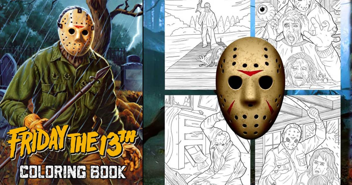 Friday the th coloring book