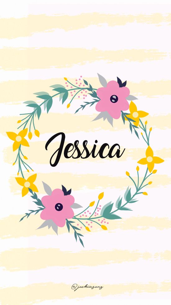 Jessica name wallpaper ideas name wallpaper jessica name lettering alphabet