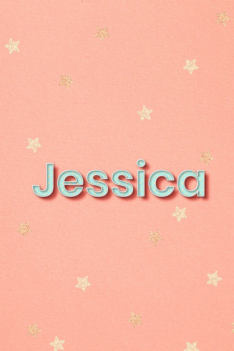 Jessica feminine word art typography vector free image by rawpixel wit word art typography jessica name vector free