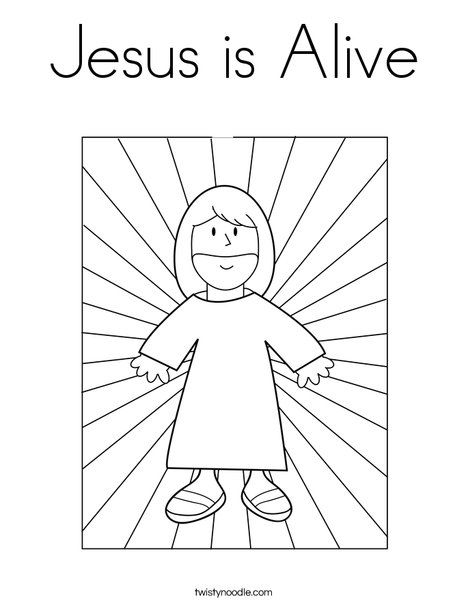 Jesus is alive coloring page jesus coloring pages jesus is my friend bible coloring pages