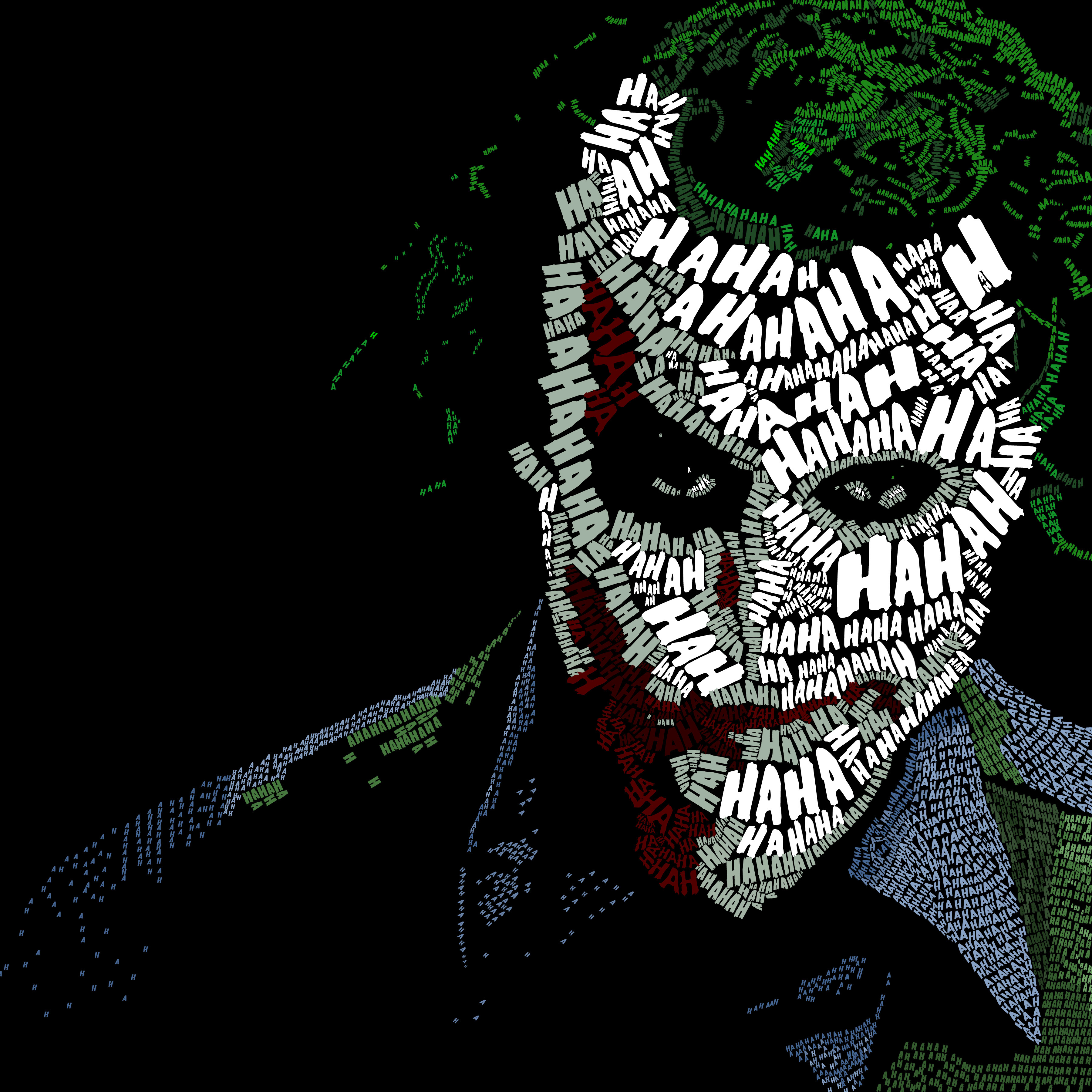 X joker face text artwork laptop hd hd k wallpapers images backgrounds photos and pictures