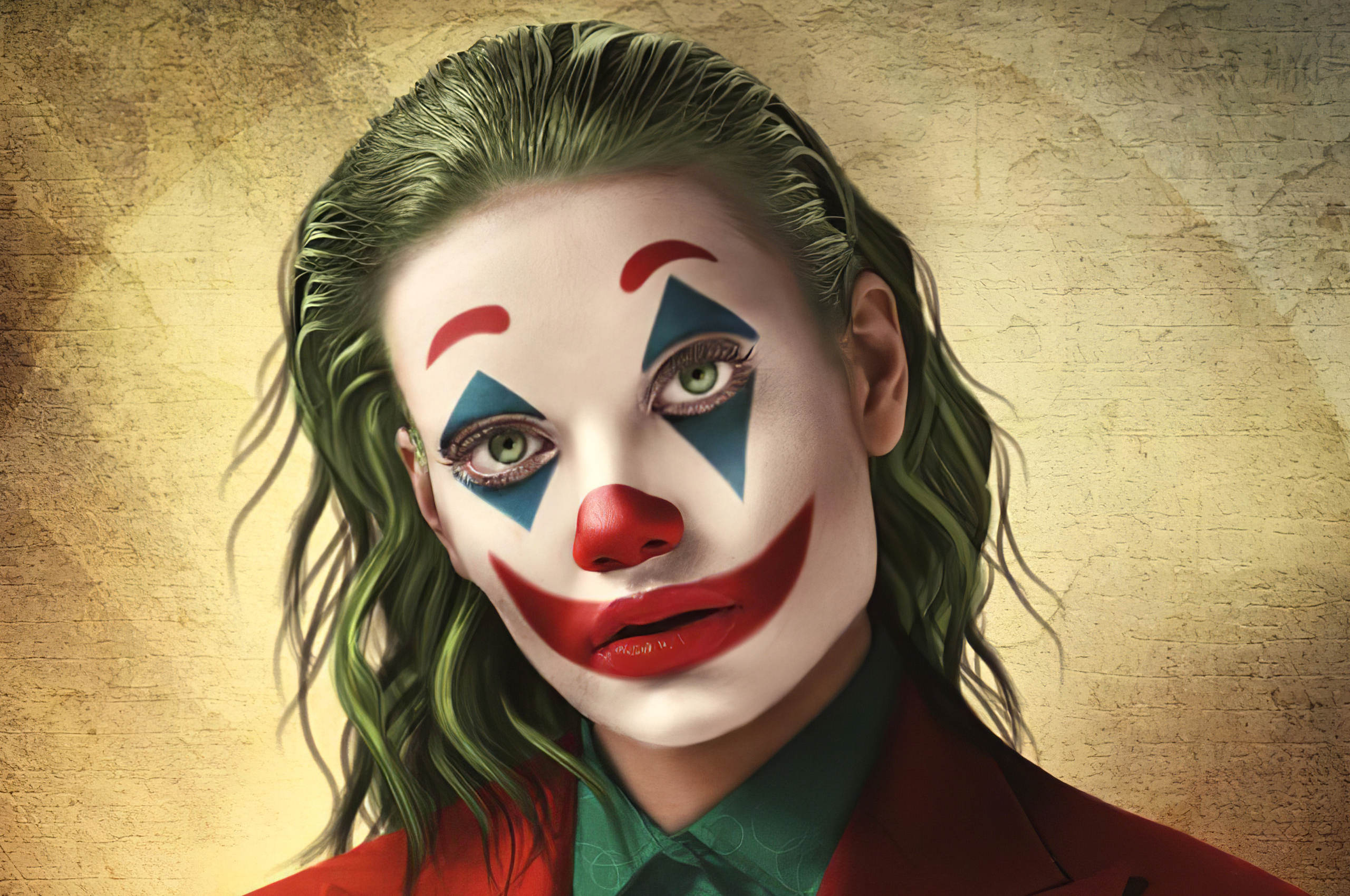 X joker girl k chromebook pixel hd k wallpapers images backgrounds photos and pictures