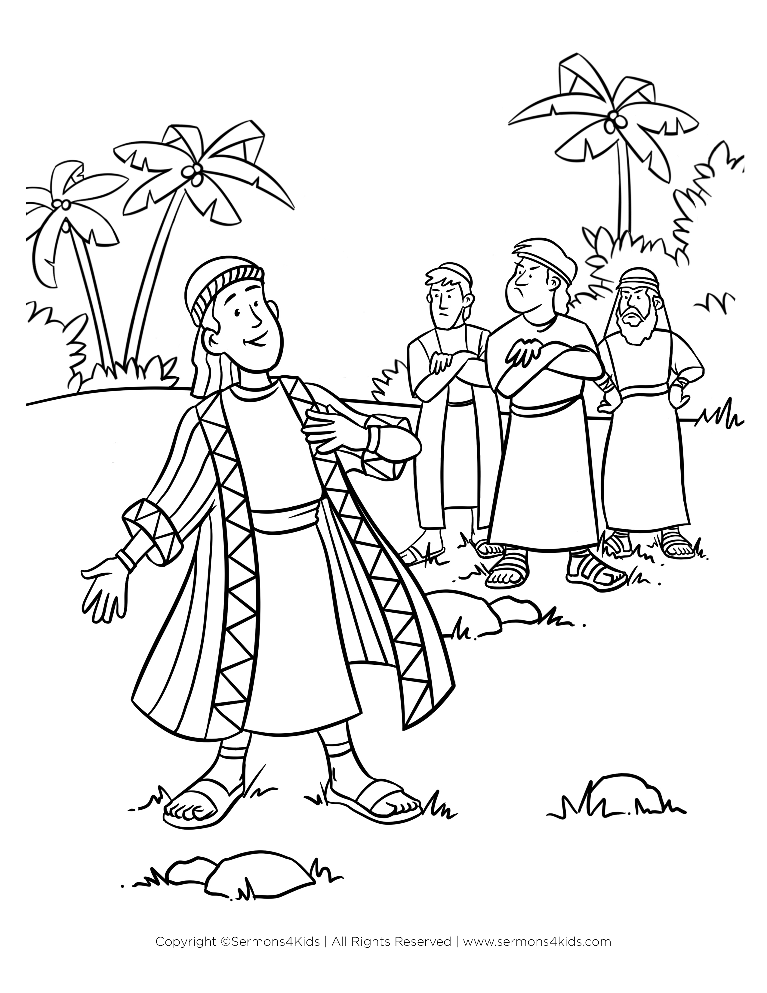 Joseph and his coat childrens sermons from sermo