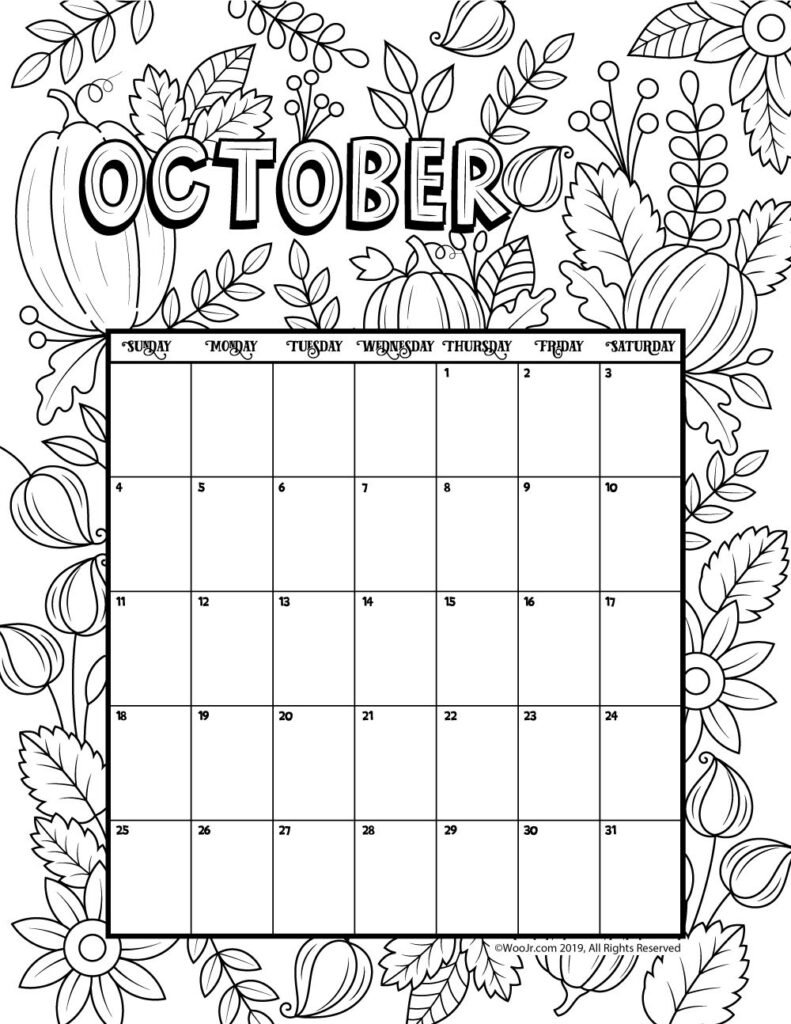 Calendar printable that you will love