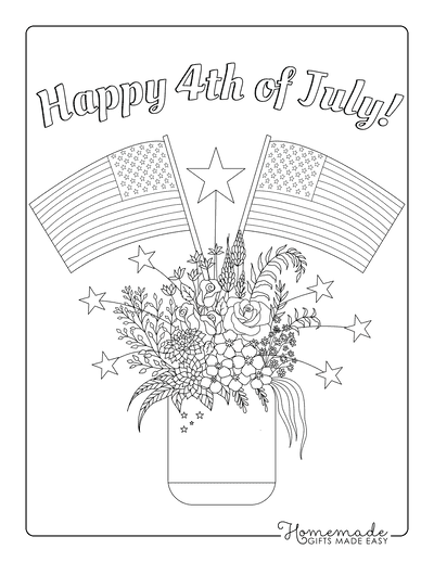 Fourth of july coloring pages free independence day printables