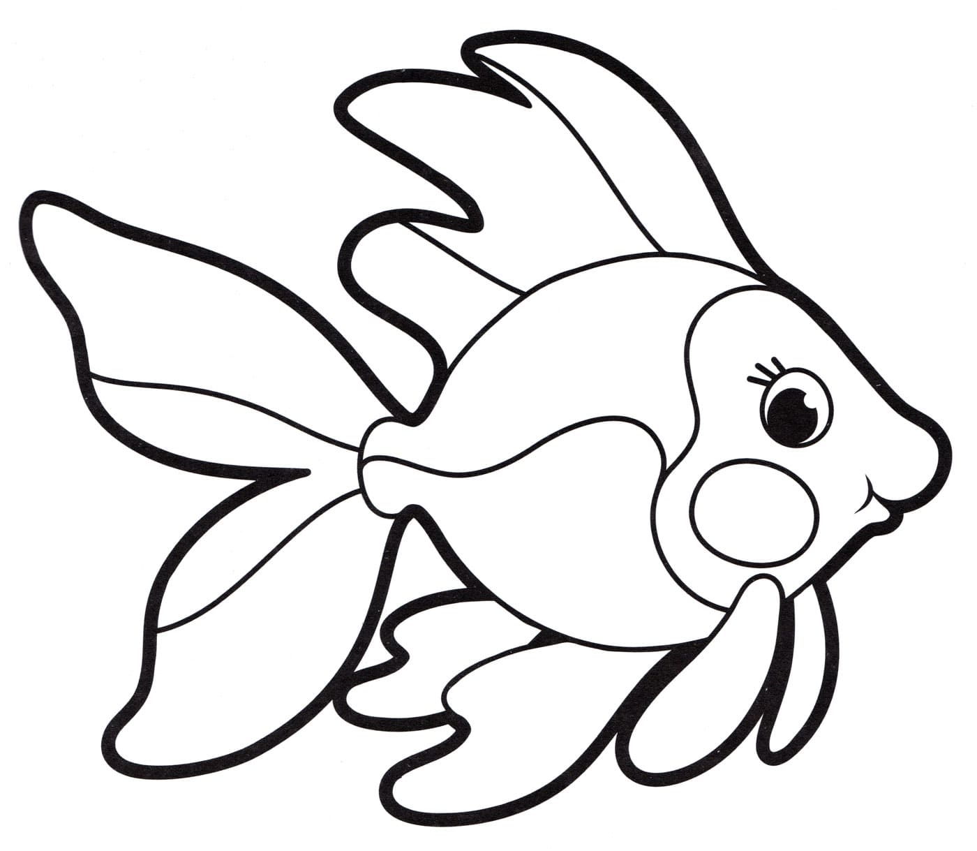 Fish coloring pages pictures free printable