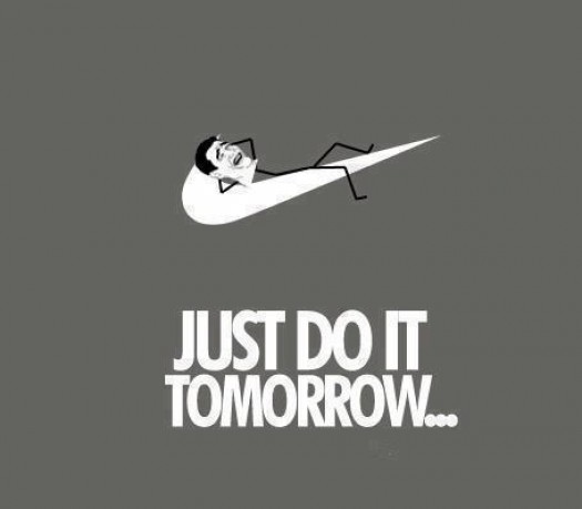 Just do it tomorrow wallpaper