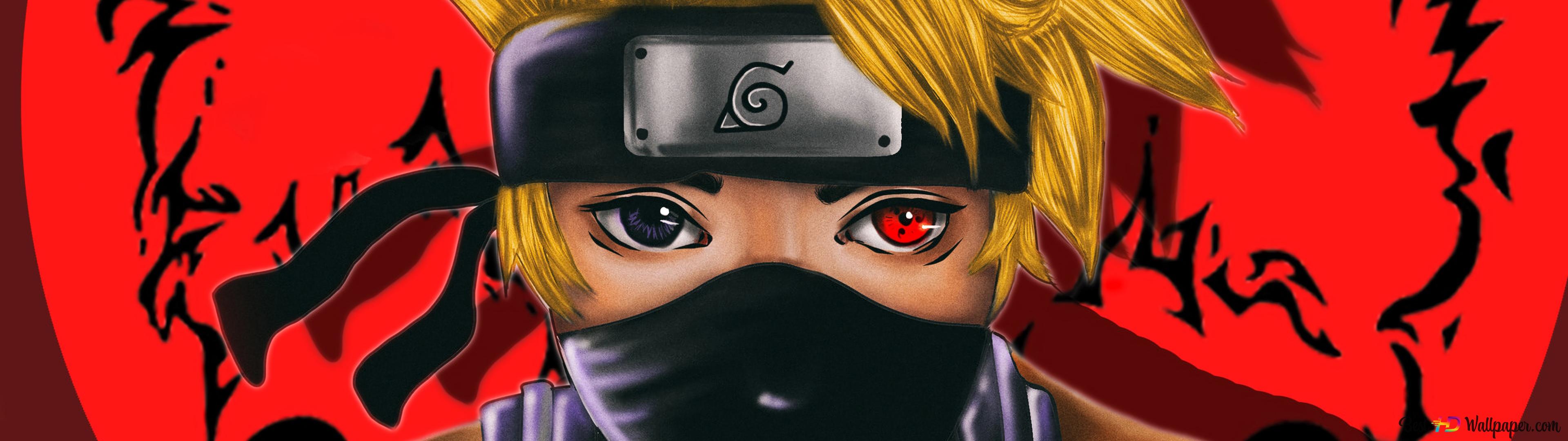 Naruto with an sharingan eye k wallpaper download