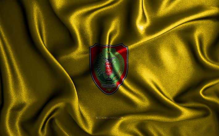 Download wallpapers central kalimantan flag k silk wavy flags indonesian provinces day of central kalimantan fabric flags flag of central kalimantan d art central kalimantan asia provinces of indonesia central kalimantan d