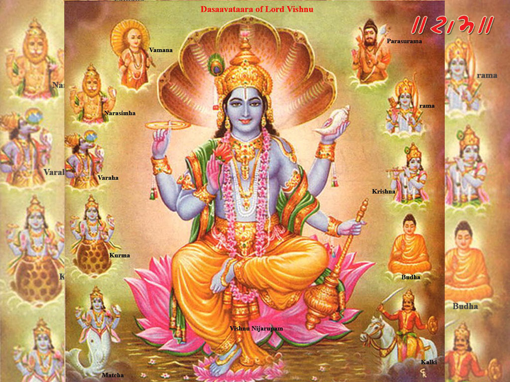 Vishnu avatar consort images and wallpapers