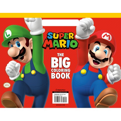 Super mario the big coloring book nintendor
