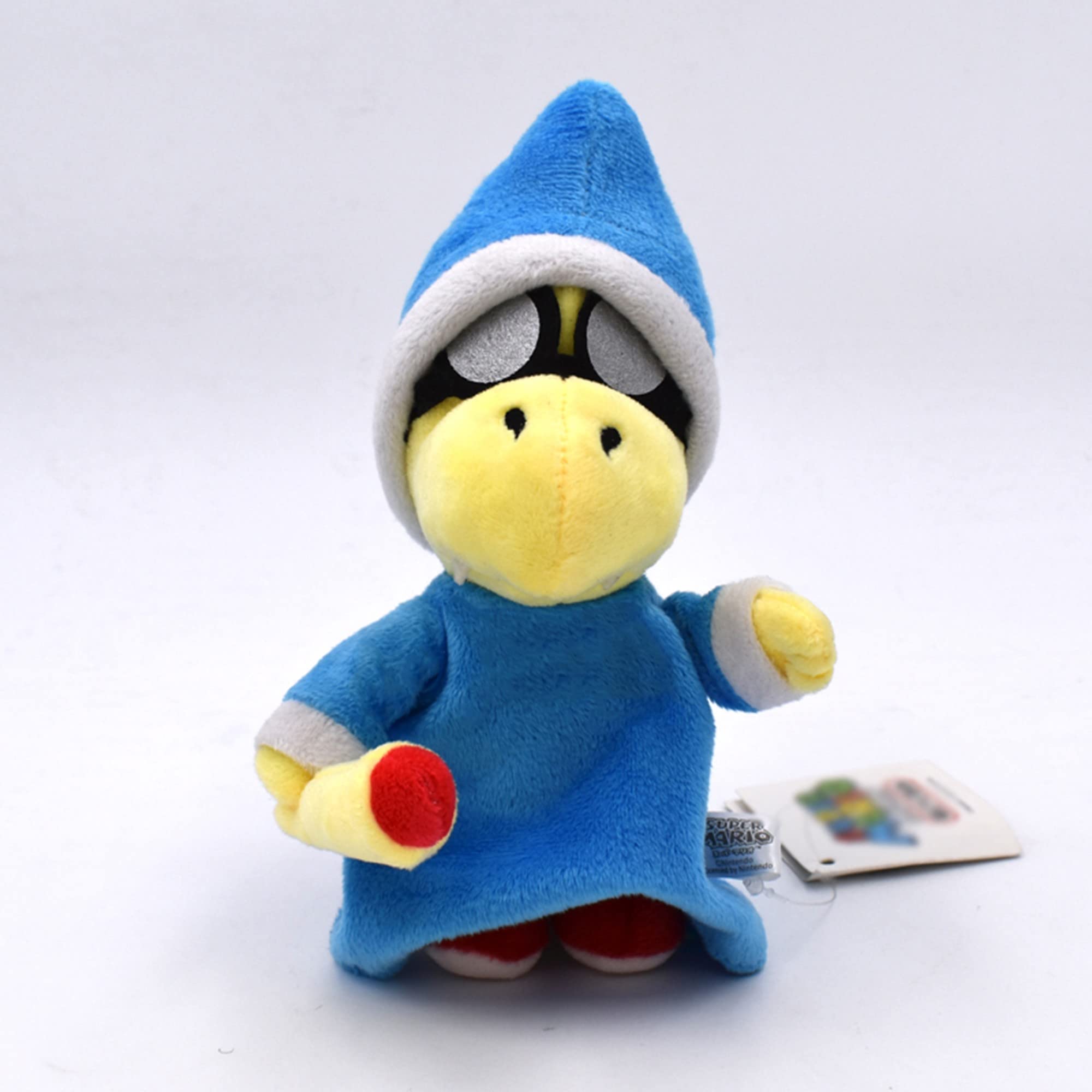 Rgvv super ma all star collection blue kamek magikoopa stuffed plush with the red wand toys games