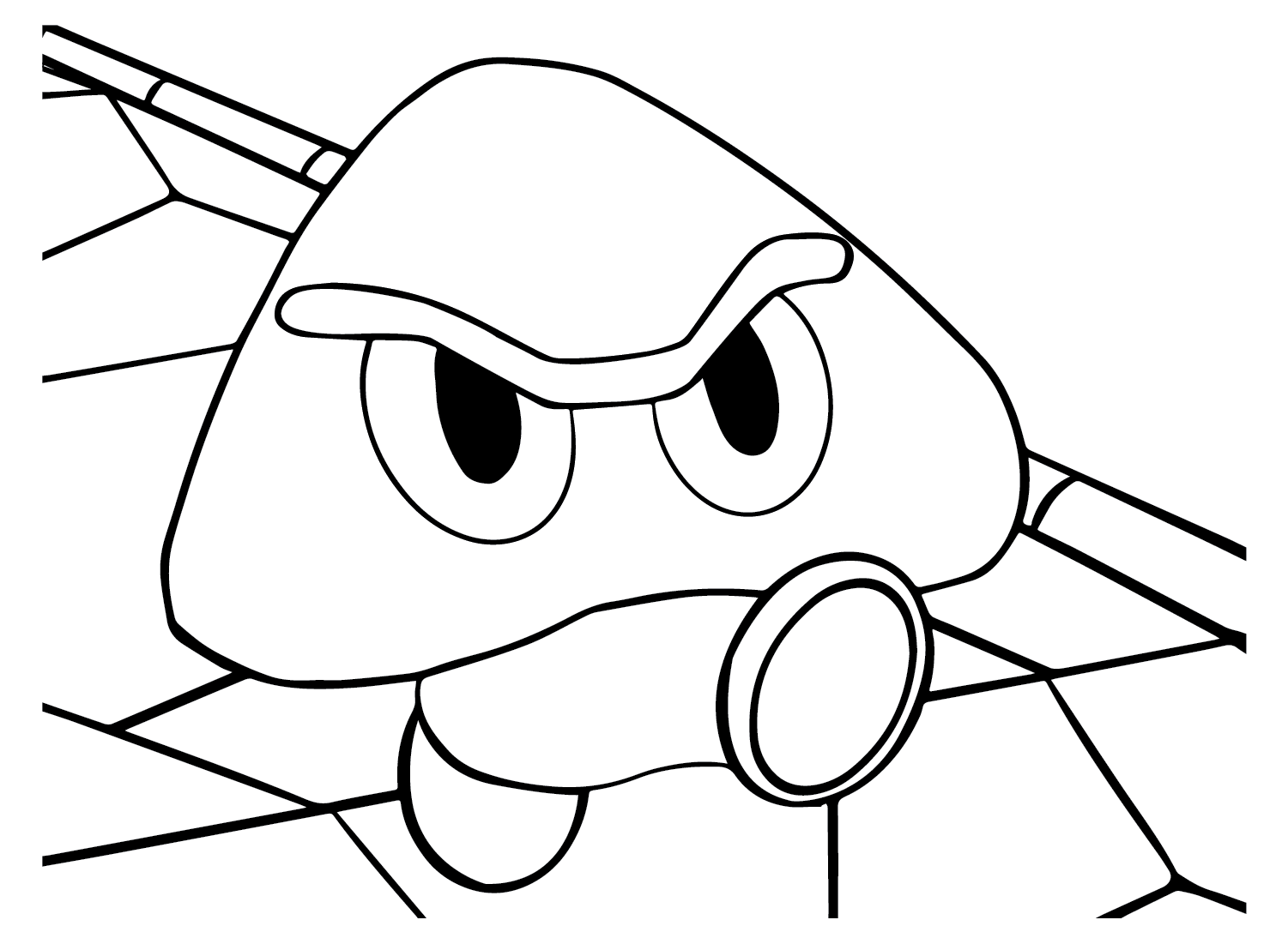 Goomba images coloring page