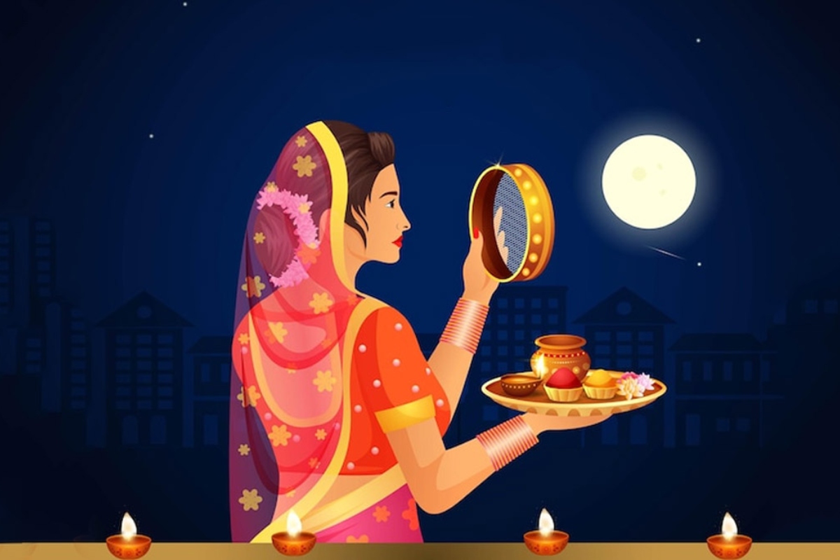 Happy karwa chauth whatsapp messages wishes images and status to share with your near and dear ones