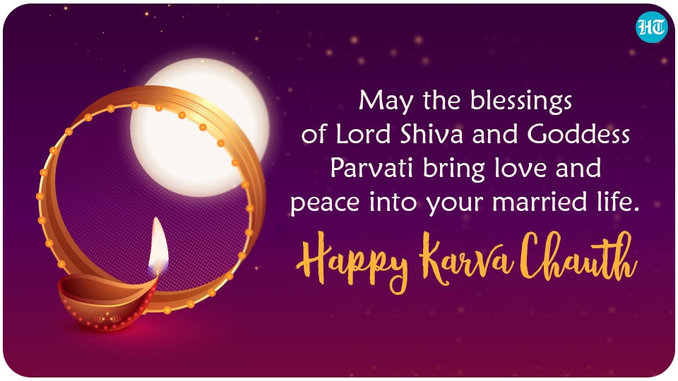 Karva chauth best wishes images greetings and messages to share with loved ones