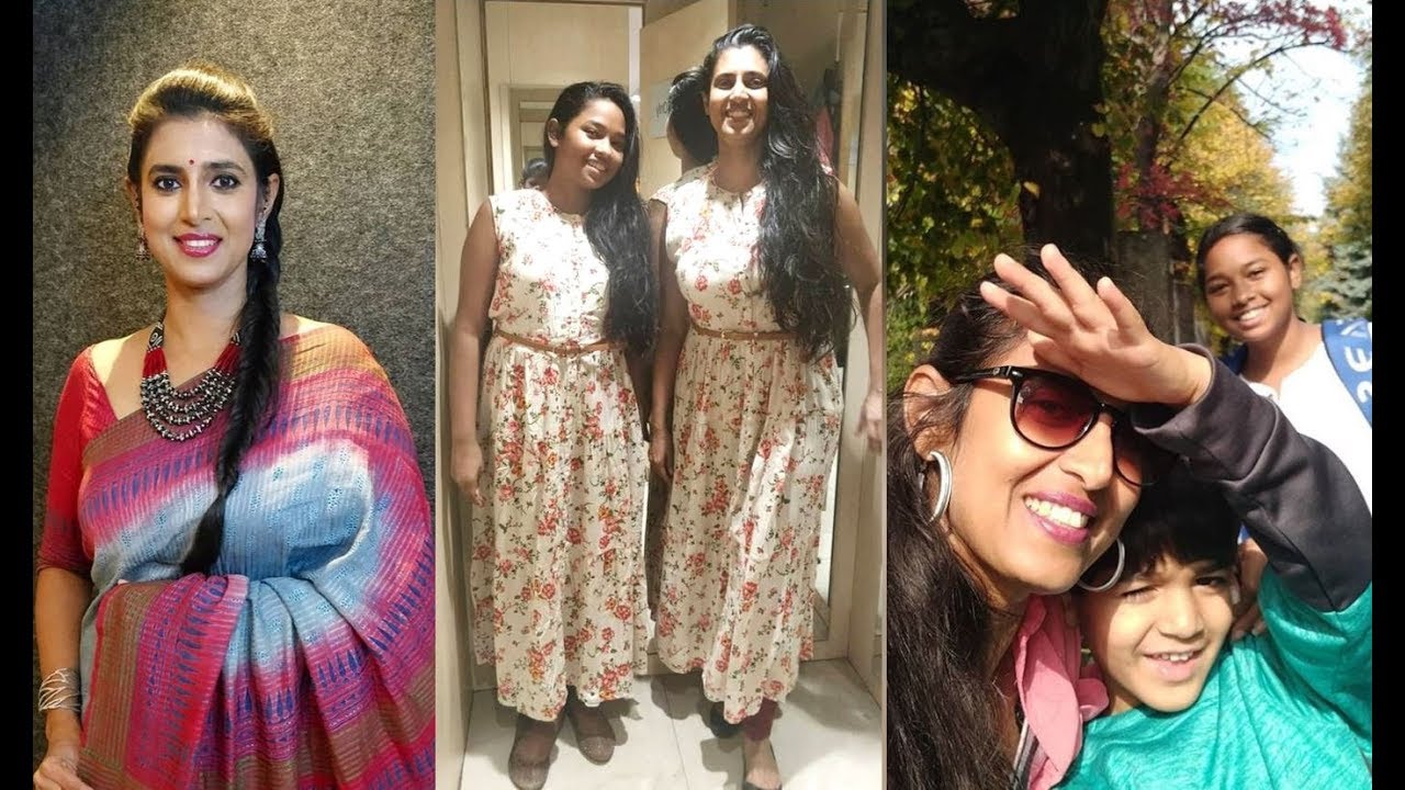 Actress kasthuri latest family pics daughters son unseen pics