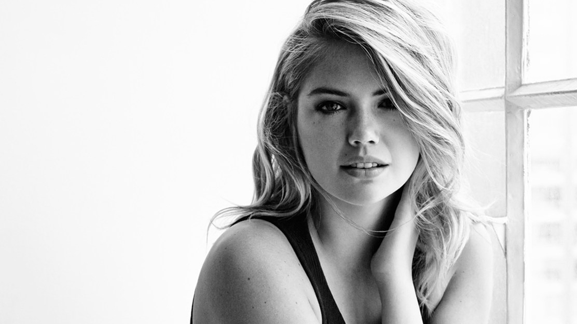 Kate upton black and white hd wallpaper background x px