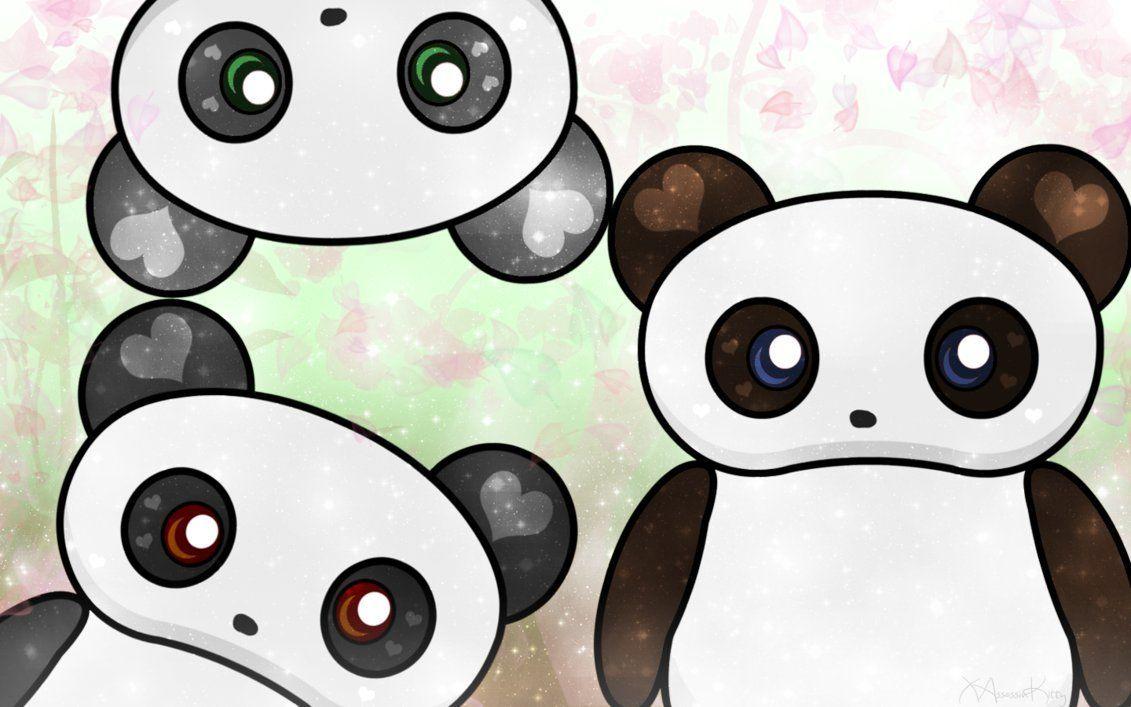 Kawaii panda backgrounds