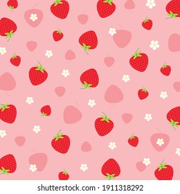 Strawberry wallpaper stock vectors images vector art