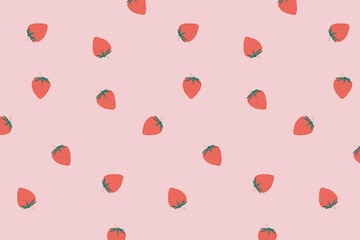 Strawberry background vectors illustrations for free download