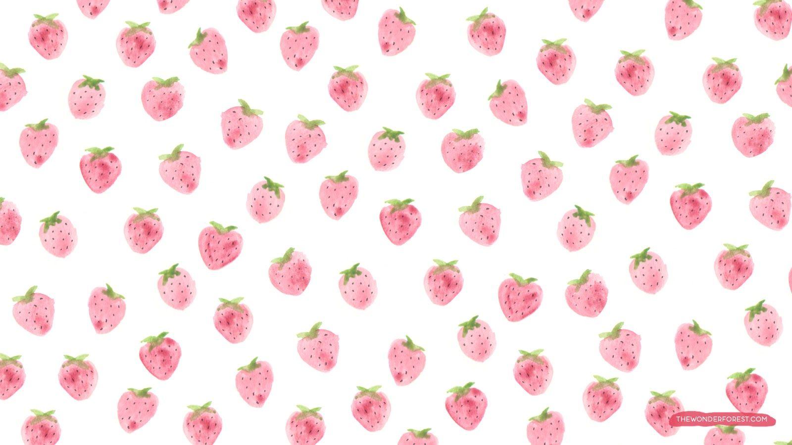 Cute strawberry desktop wallpapers
