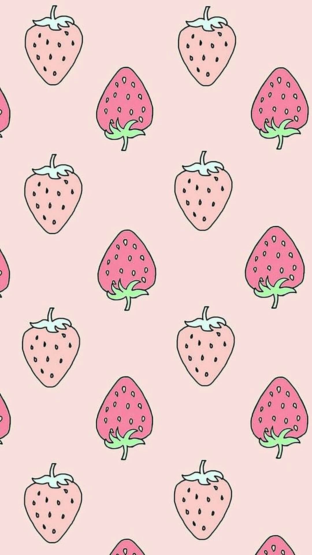Strawberry kawaii wallpapers