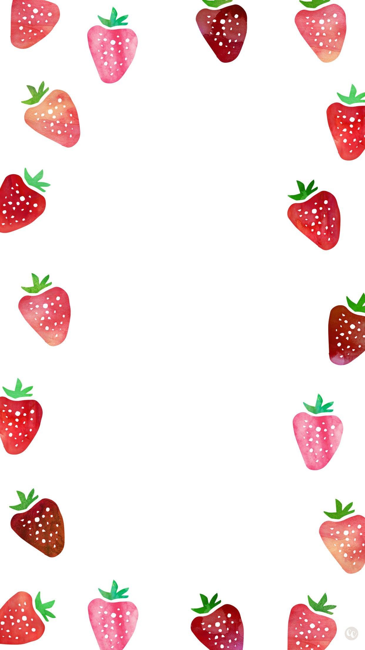 Cute aesthetic strawberry wallpapers