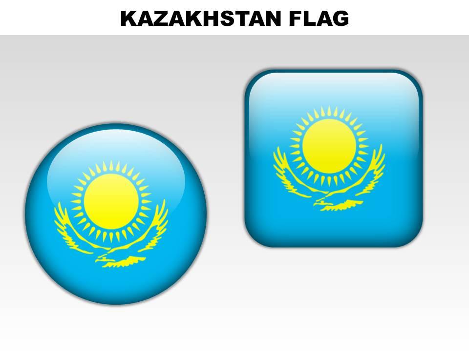 Kazakhstan country powerpoint flags presentation graphics presentation powerpoint example slide templates