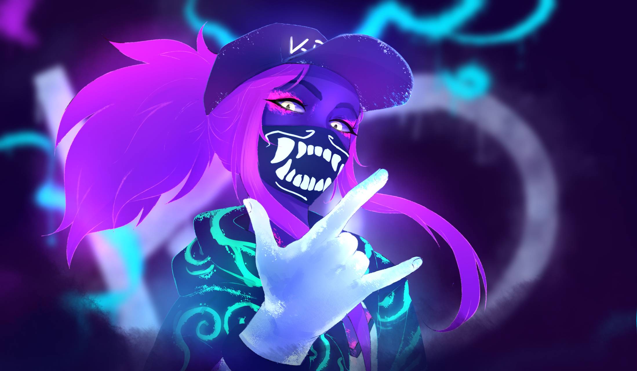 Akali league of legends hd papers and backgrounds