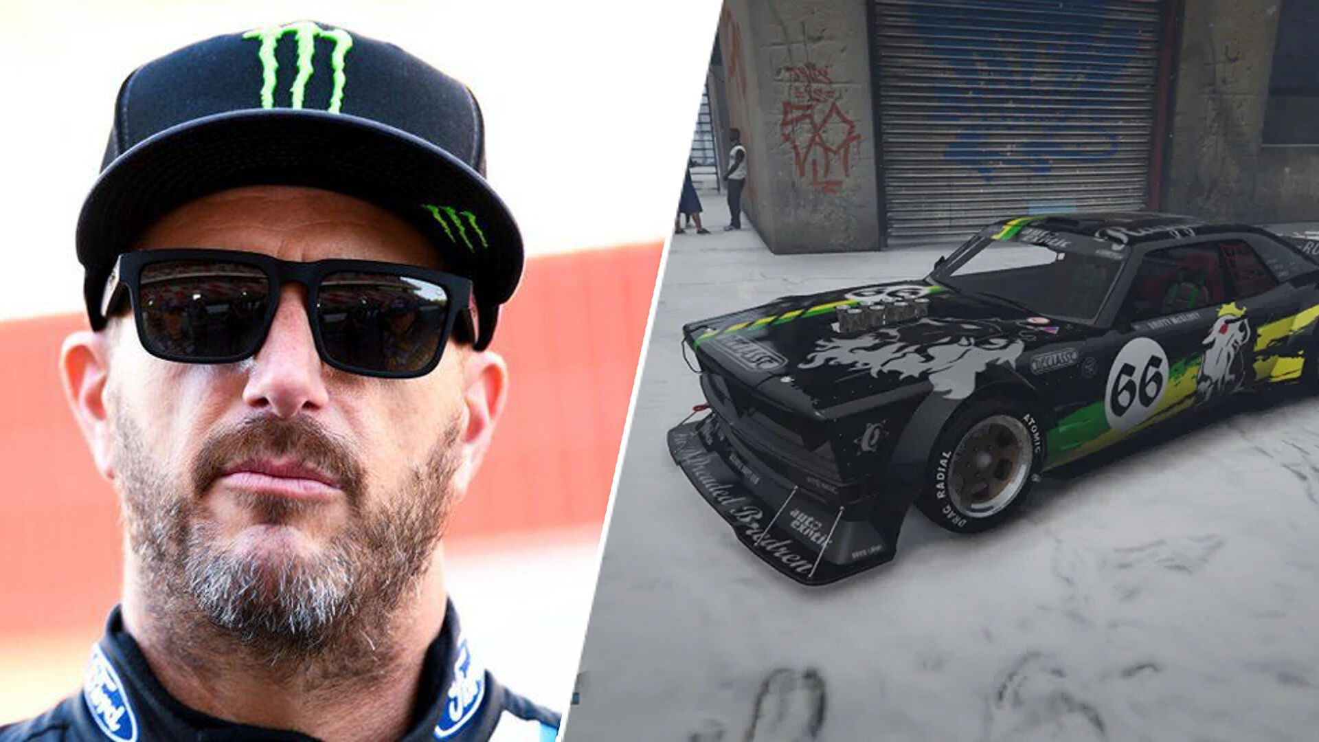 Gta online players pay respects to ken block by recreating his classic ford mustang