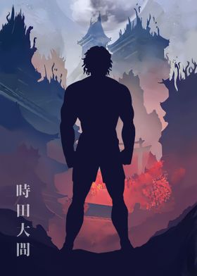 Kengan ashura anime poster by the artz