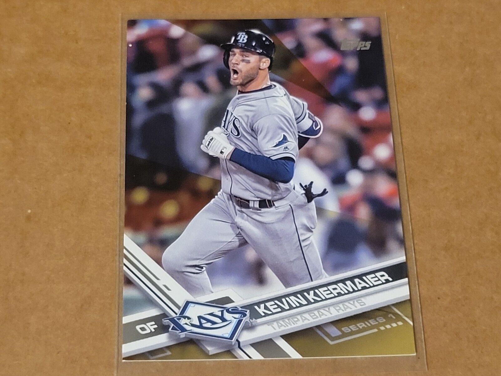 Topps kevin kiermaier gold sp tampa bay rays nmmt