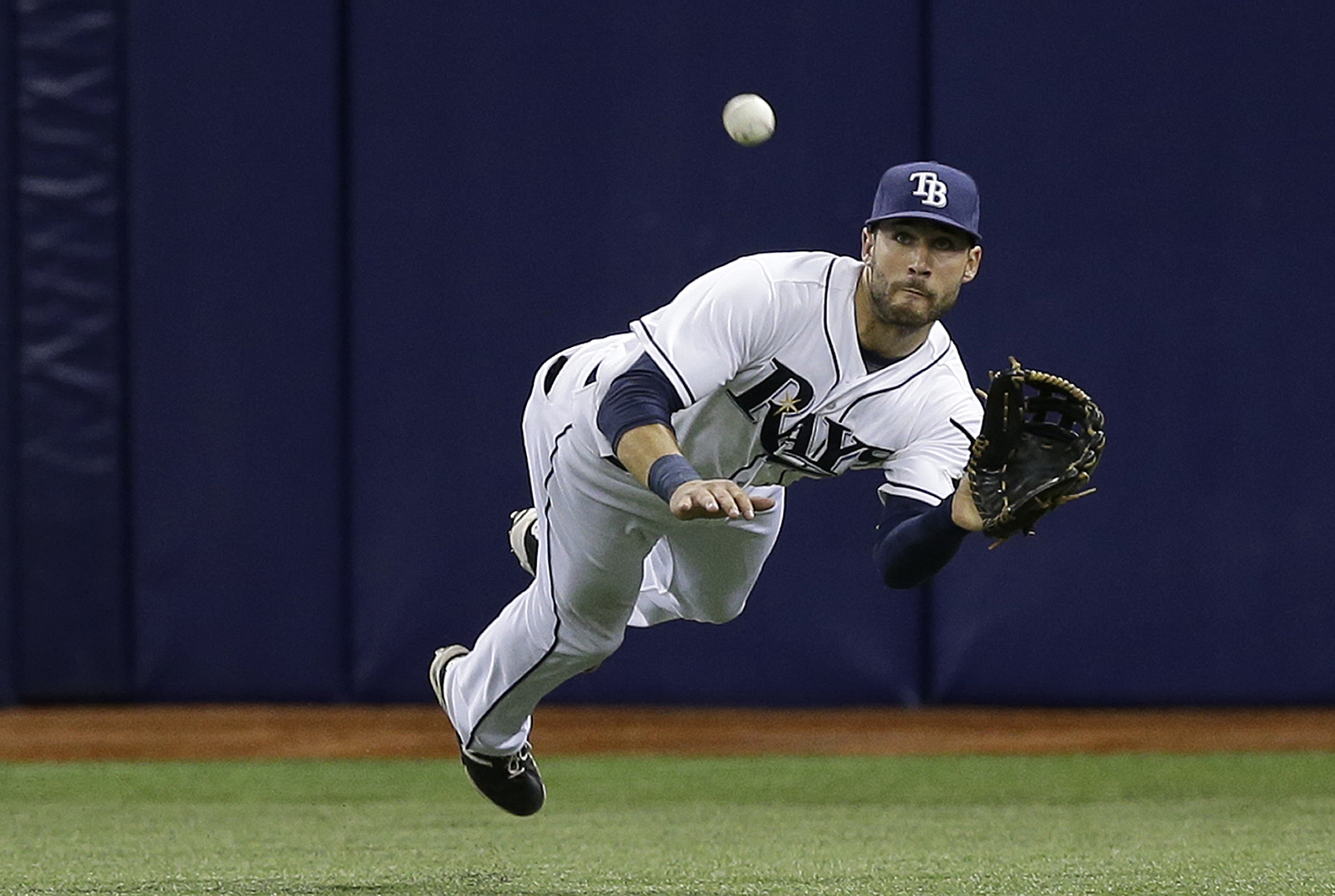 Kiermaier wins heart and hustle award for rays in
