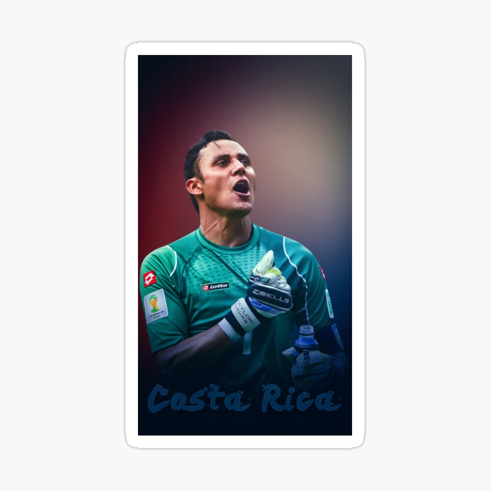 Keylor navas wallpaper poster for sale by harryhousted