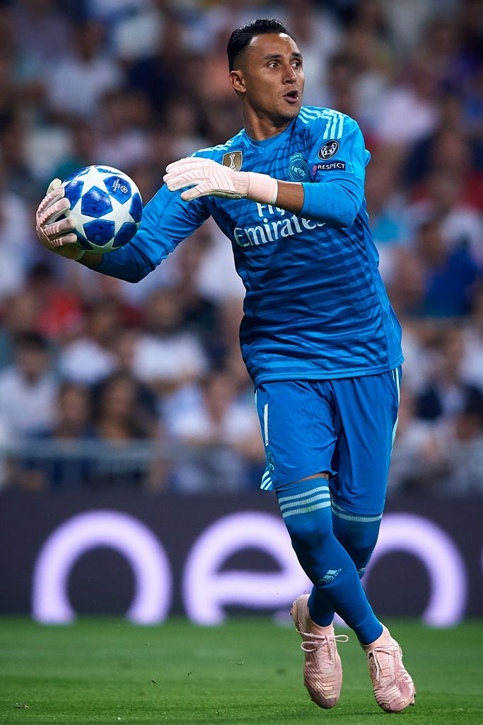 Keylor navas of real madrid in action during the group g match of the real madrid football club ronaldo real madrid real madrid