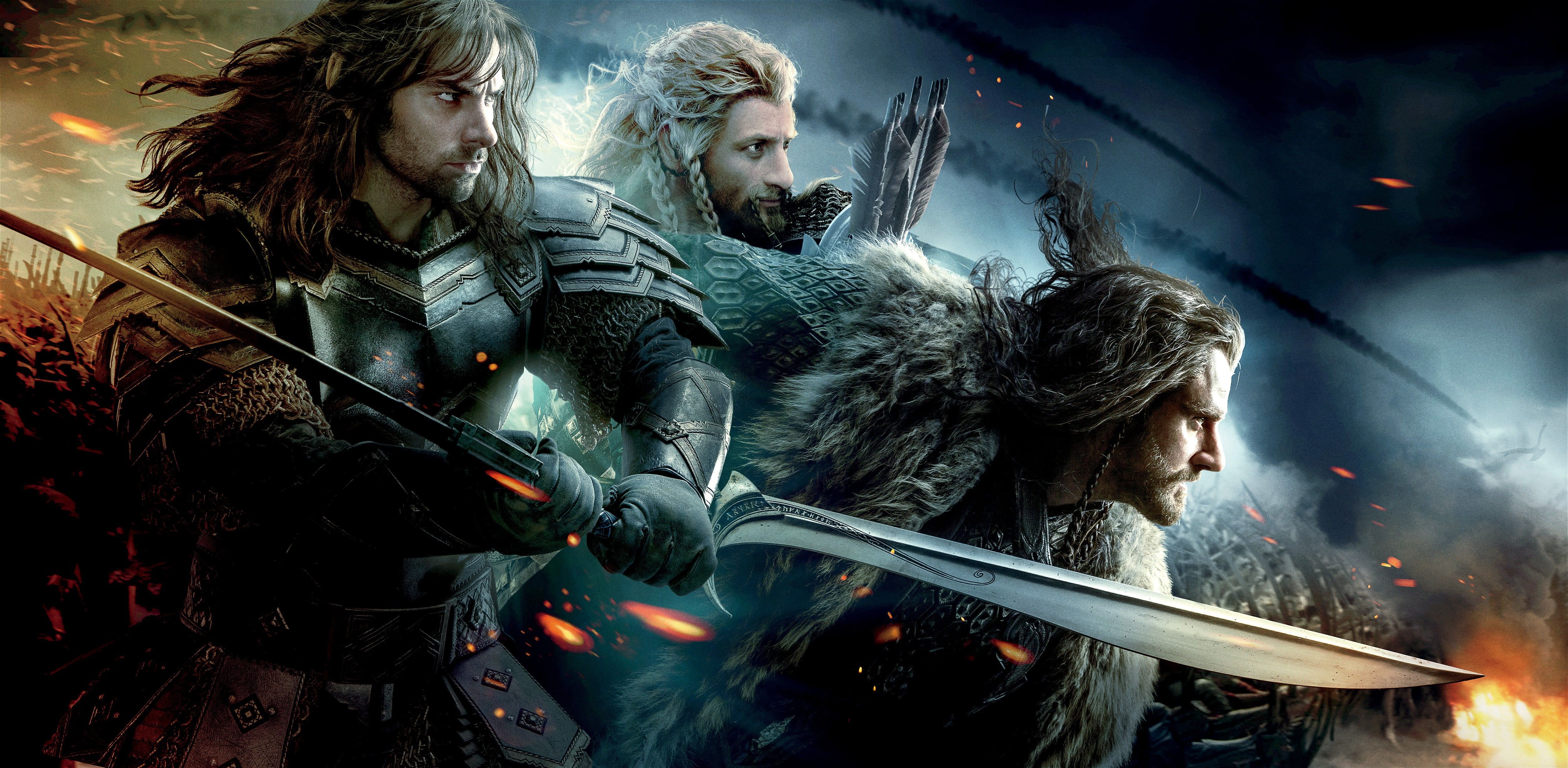 The lord of the rings digital wallpaper movies the hobbit the hobbit the battle of the five armies thorin oakâ the hobbit the hobbit movies thorin oakenshield